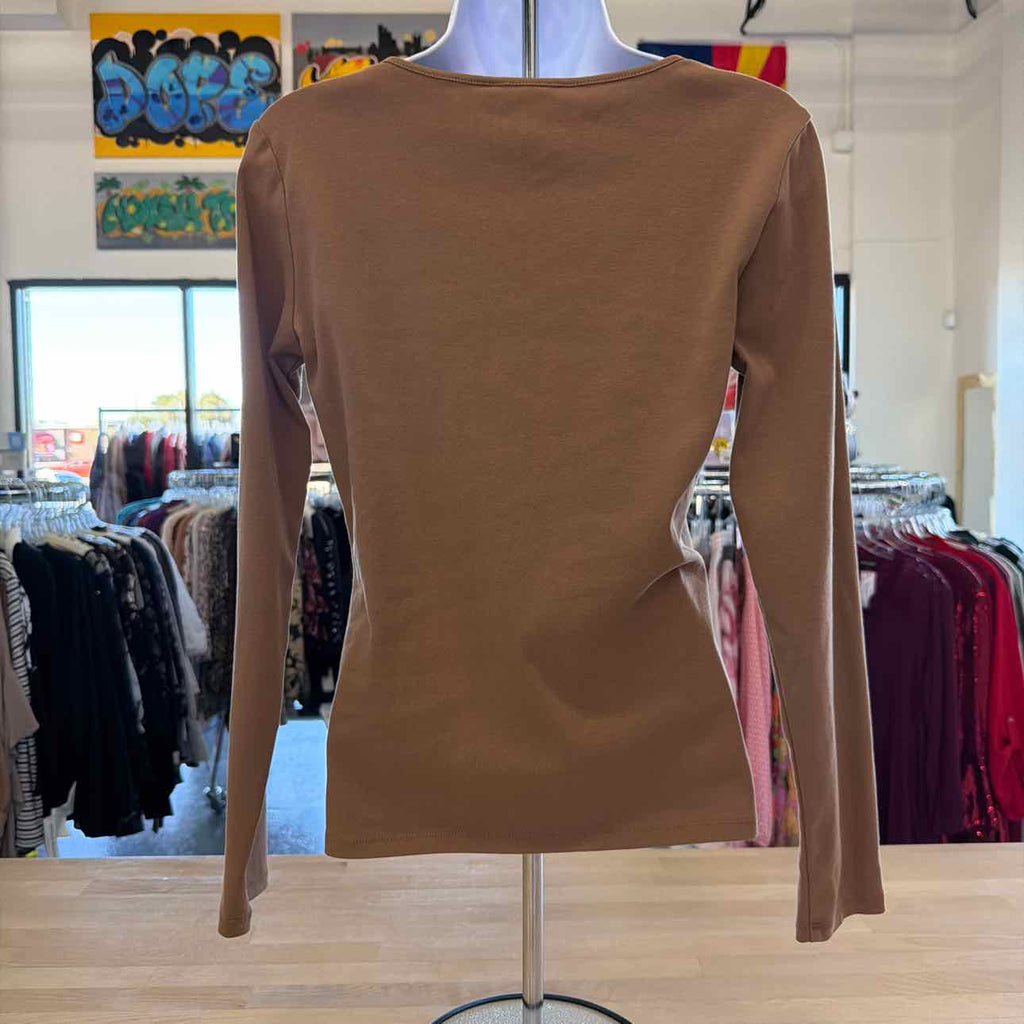 Banana Republic Size S Brown Preloved Longsleeve