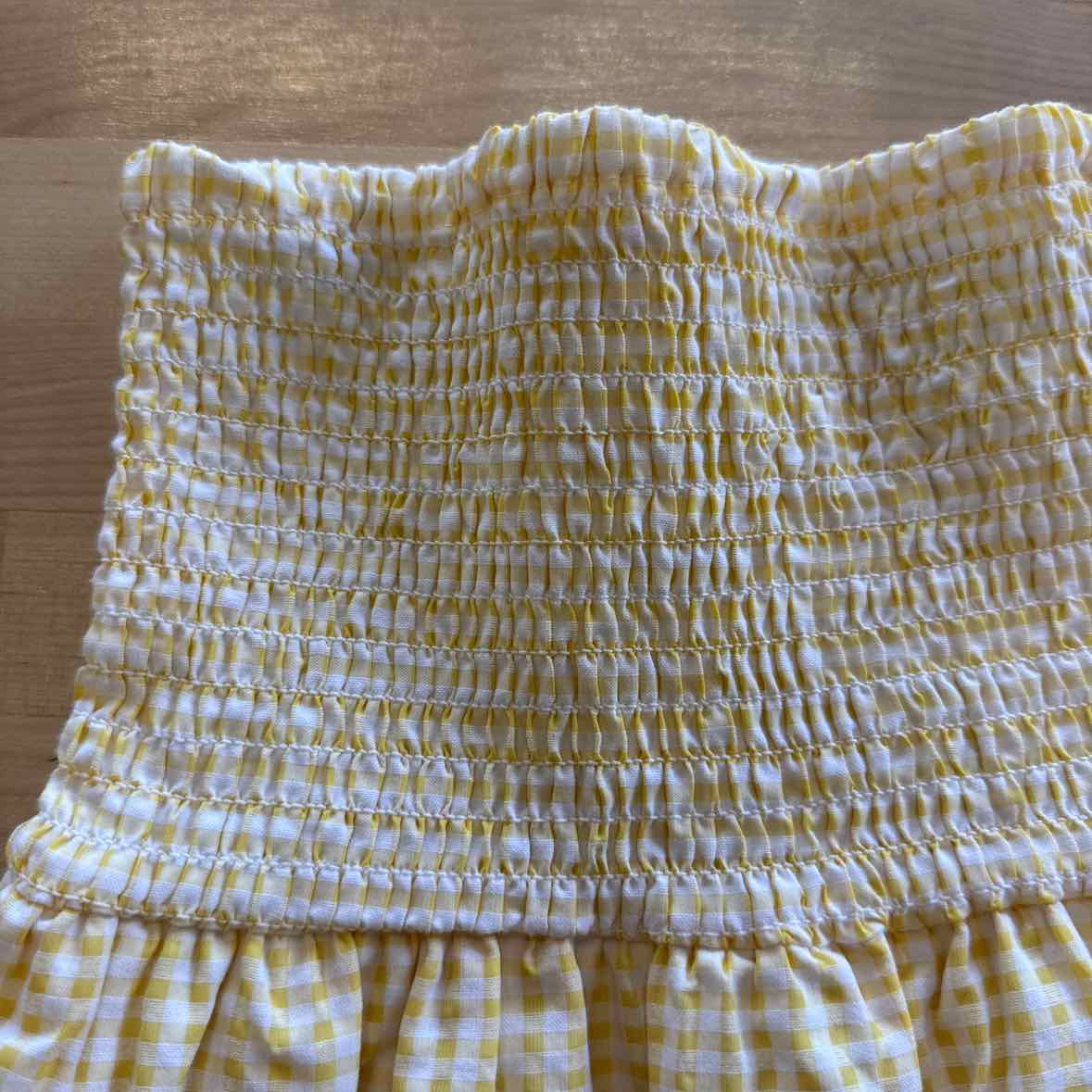 Blue Rain Size M Yellow Skirt