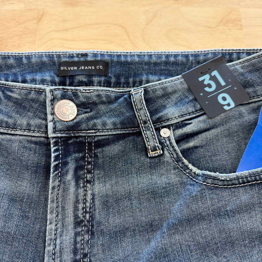 Silver Jean Co. Women Size 9 Blue New Shorts
