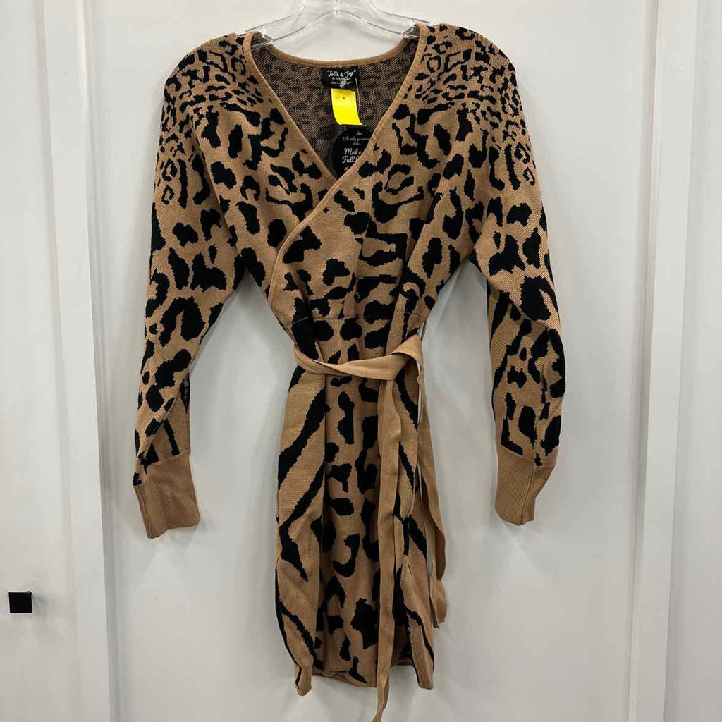 Jolie & Joy Size M Brown Dress