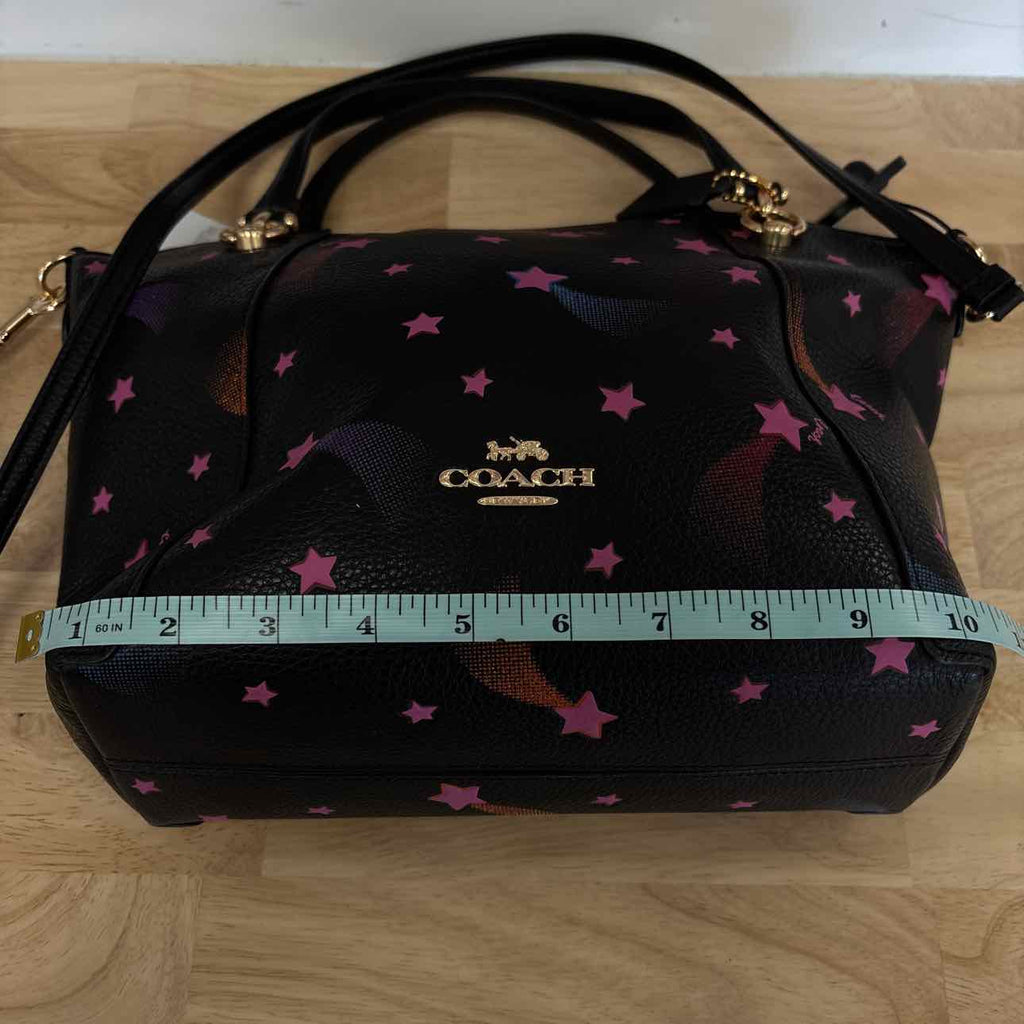 Coach Pink & Black Handbag