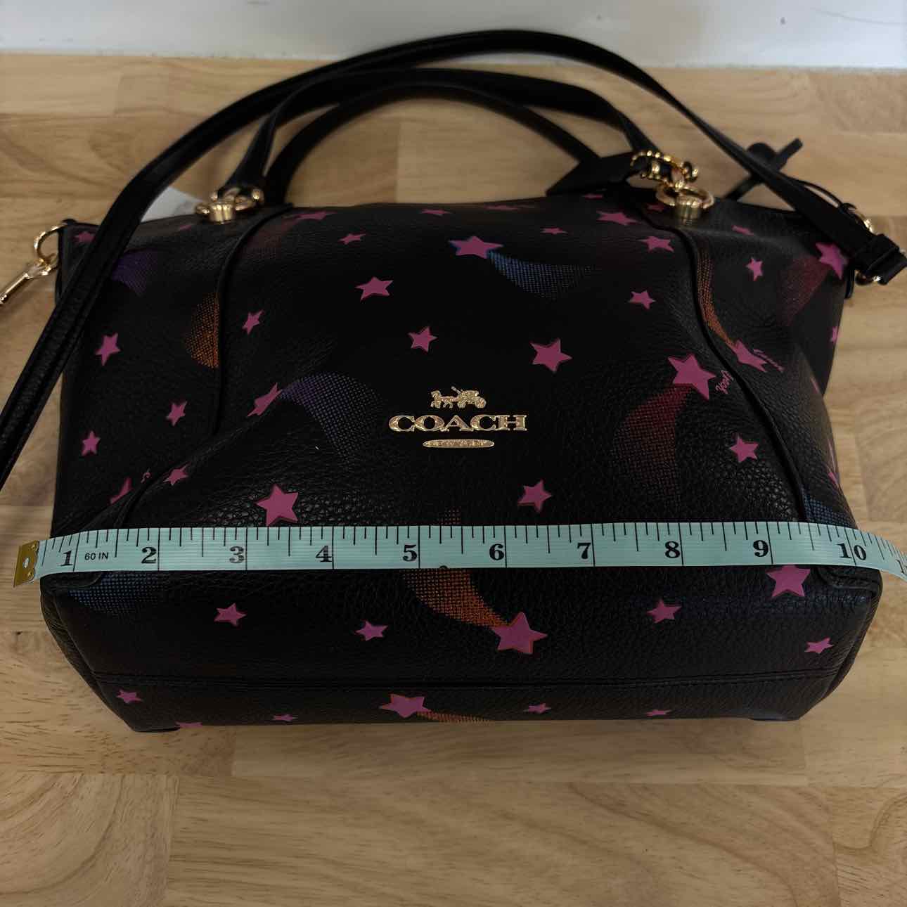 Coach Pink & Black Handbag