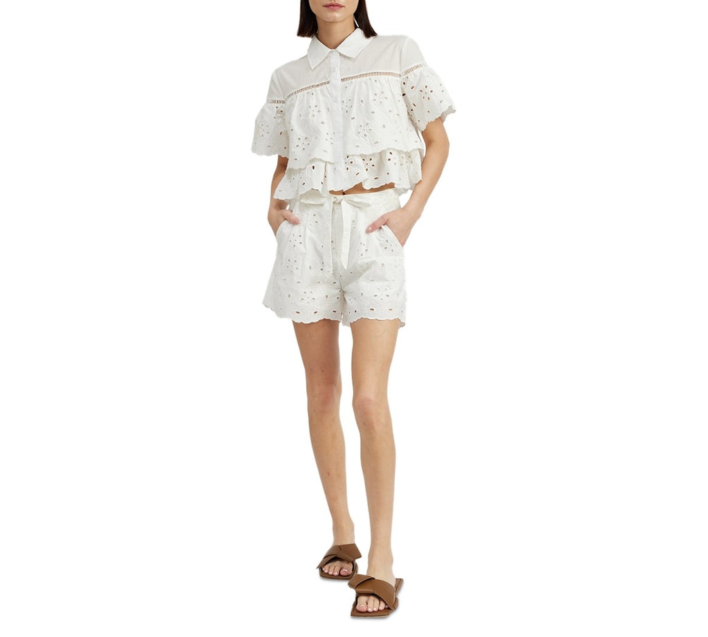 En Saison Women Size XS White New Shorts