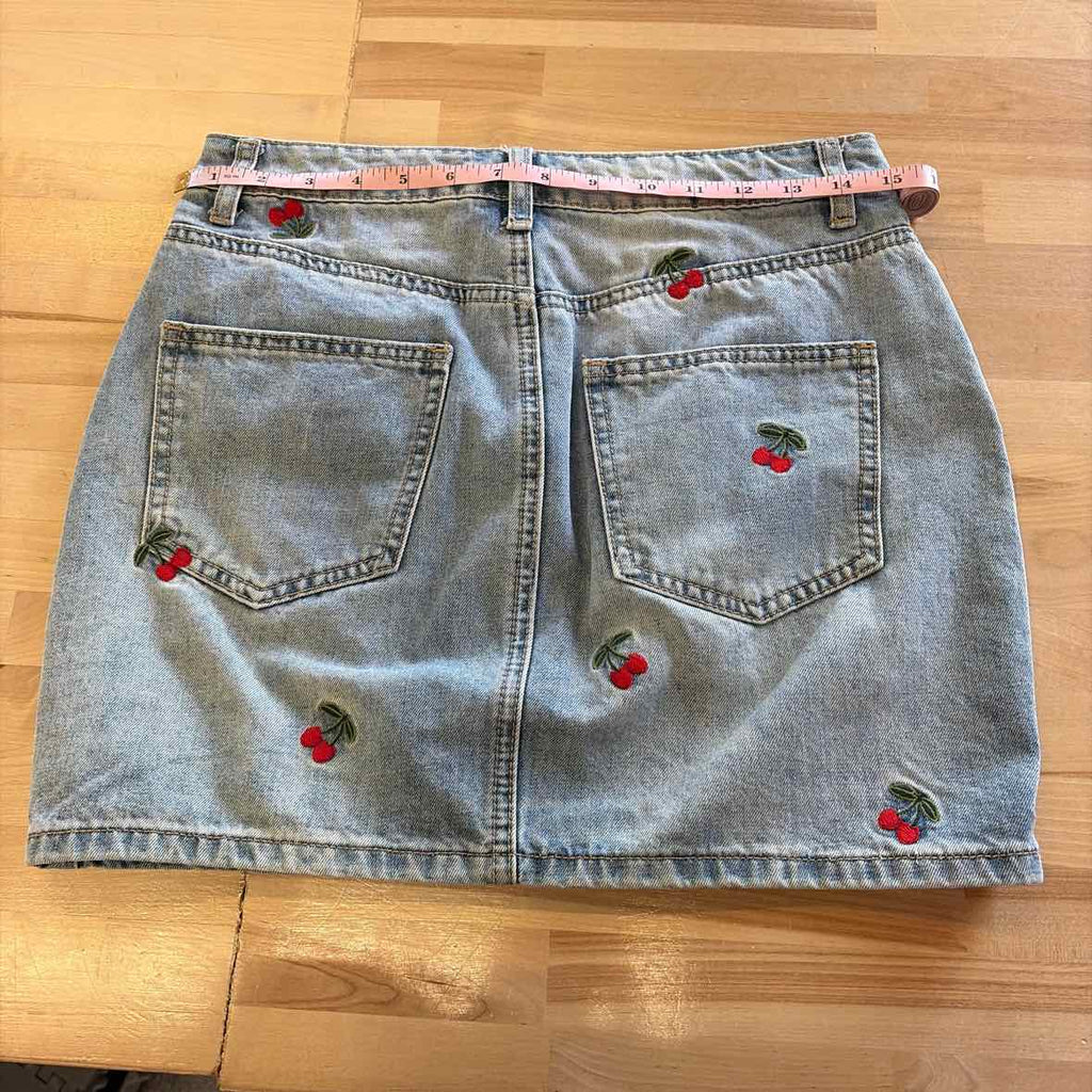 Forever 21 Size M Blue Preloved Skirt
