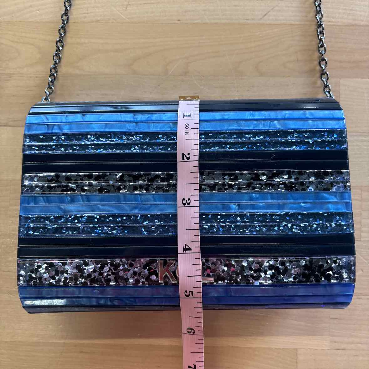 Kurt Geiger Blue Clutch