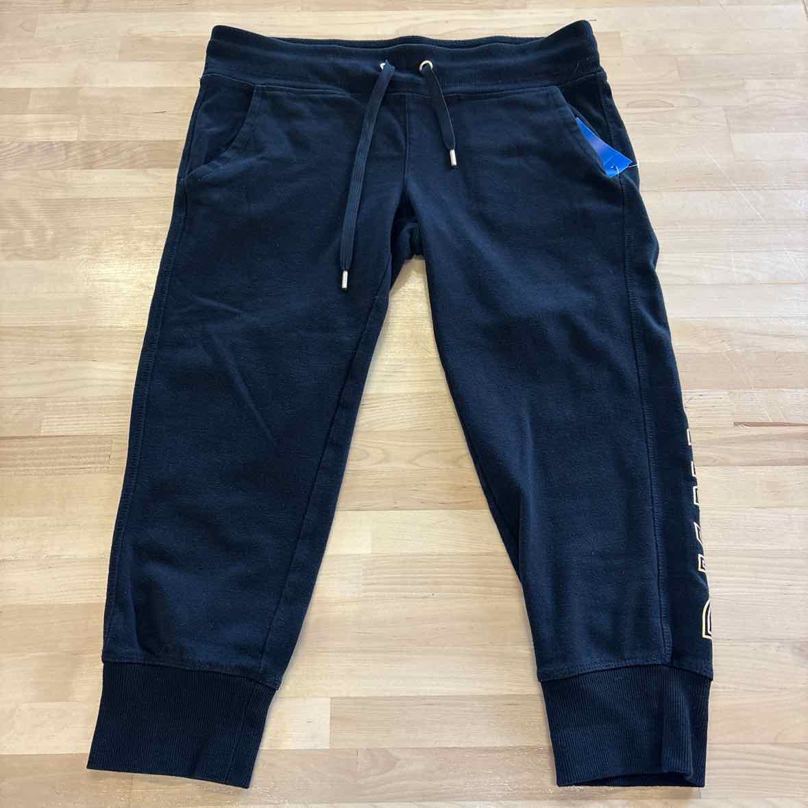 DKNY Size S Black Sweatpants