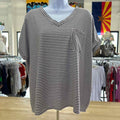 J Jill Size M Purple Preloved T-Shirt SS