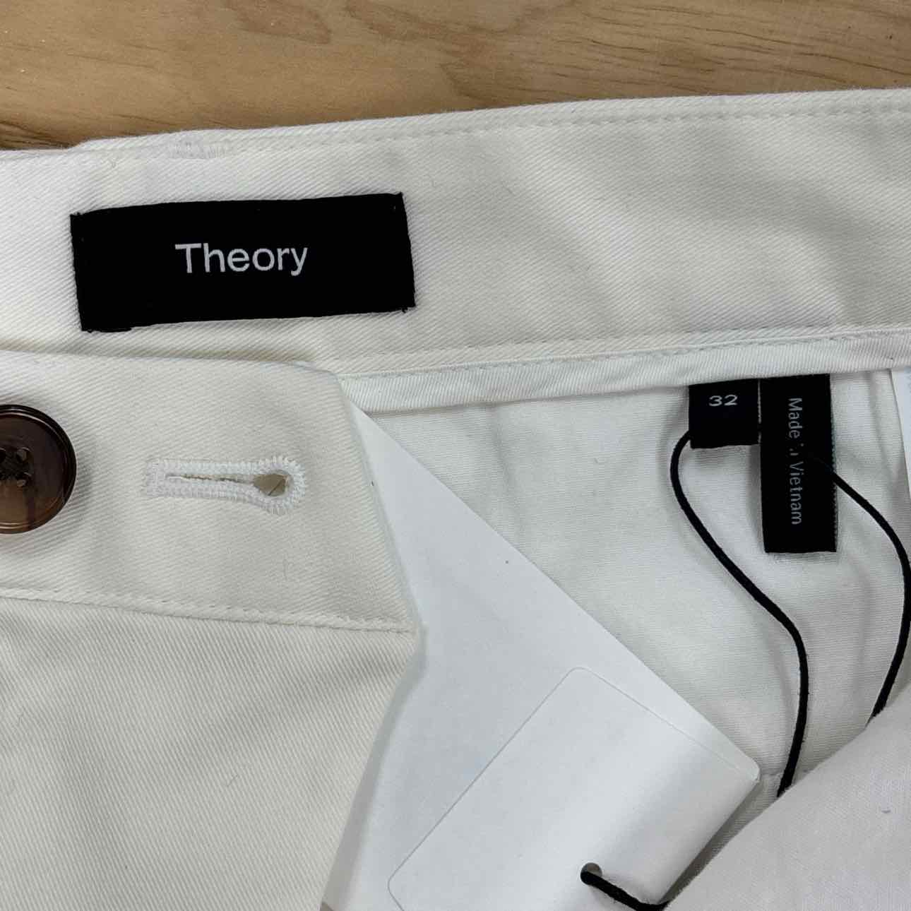 Theory Men's Size 32 White MENS Shorts