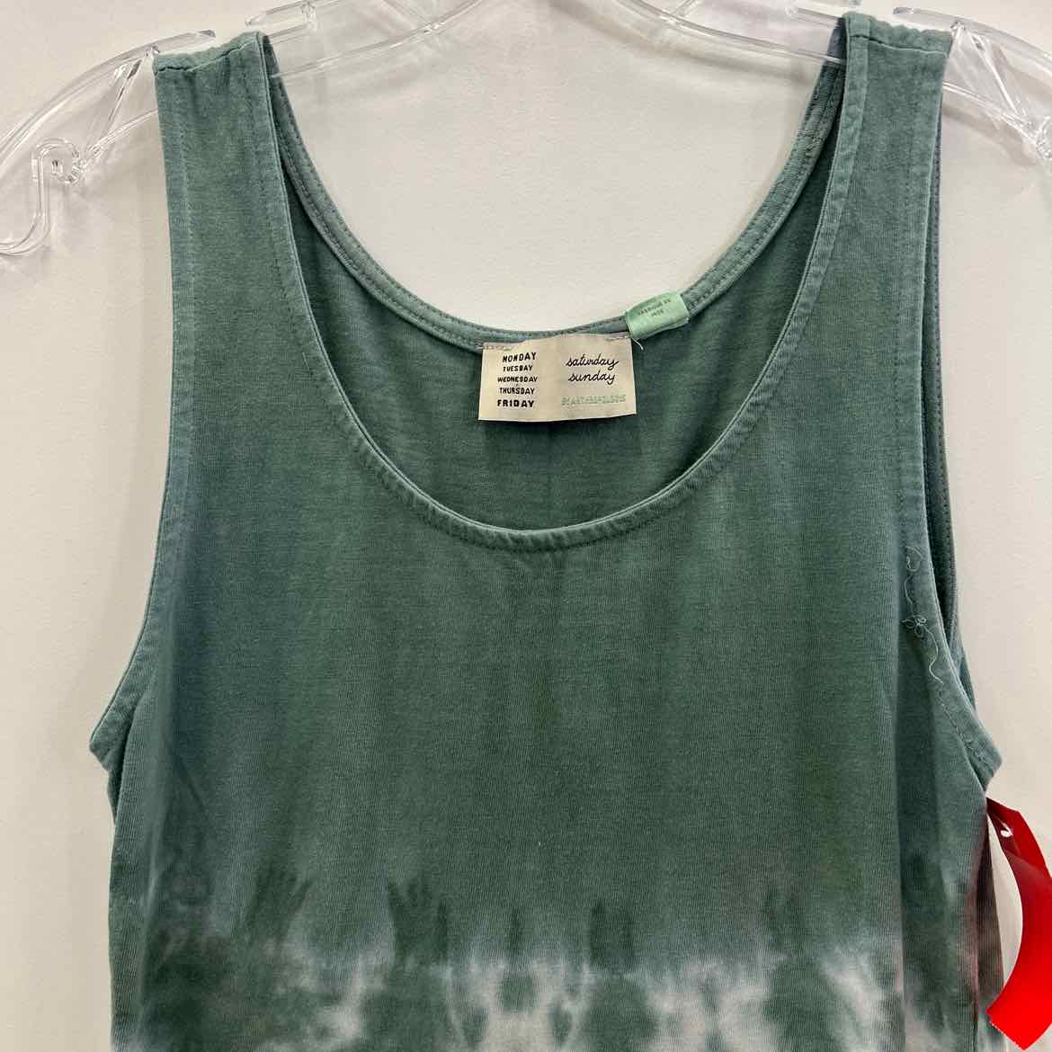 Anthropologie Size S Green Preloved Dress