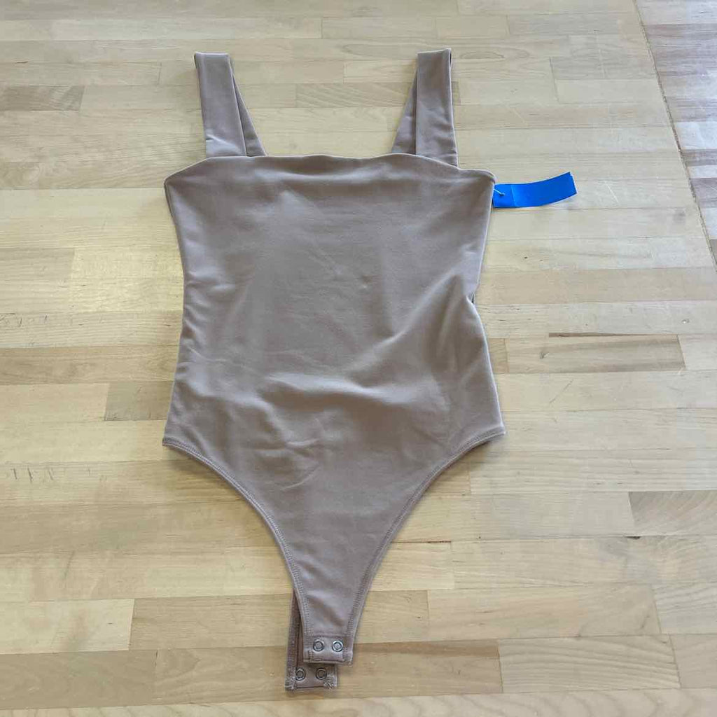 Abercrombie & Fitch Size XS Tan Preloved Bodysuit