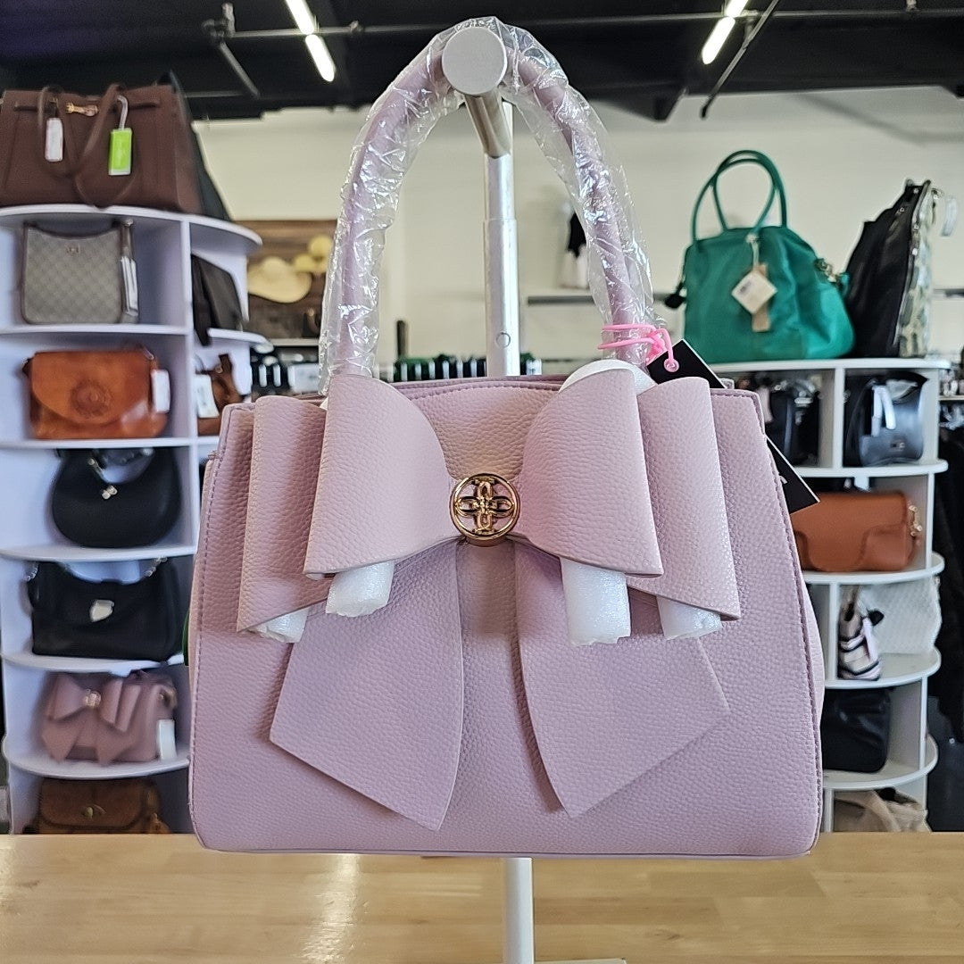 Like Dreams Women S Vegan Leather Adjustable Strap Park Bowtie Satchel