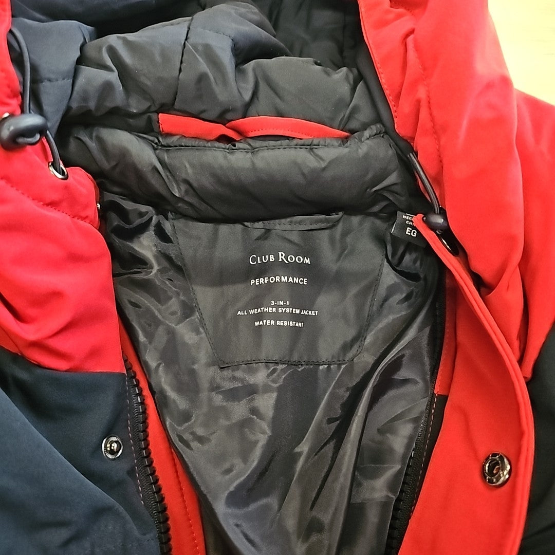Club Room Men's Size XL Red MENS Jacket