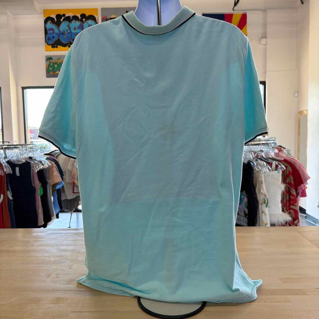 Ralph Lauren Size XXL Teal Preloved MENS Polo