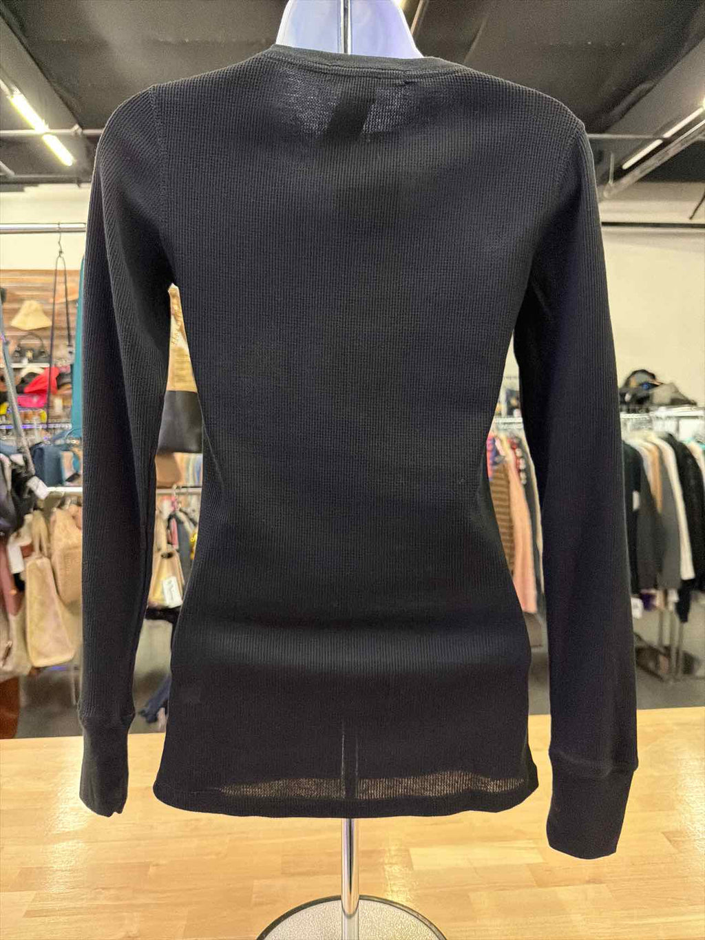 Active Basic Size S Black Long Sleeve