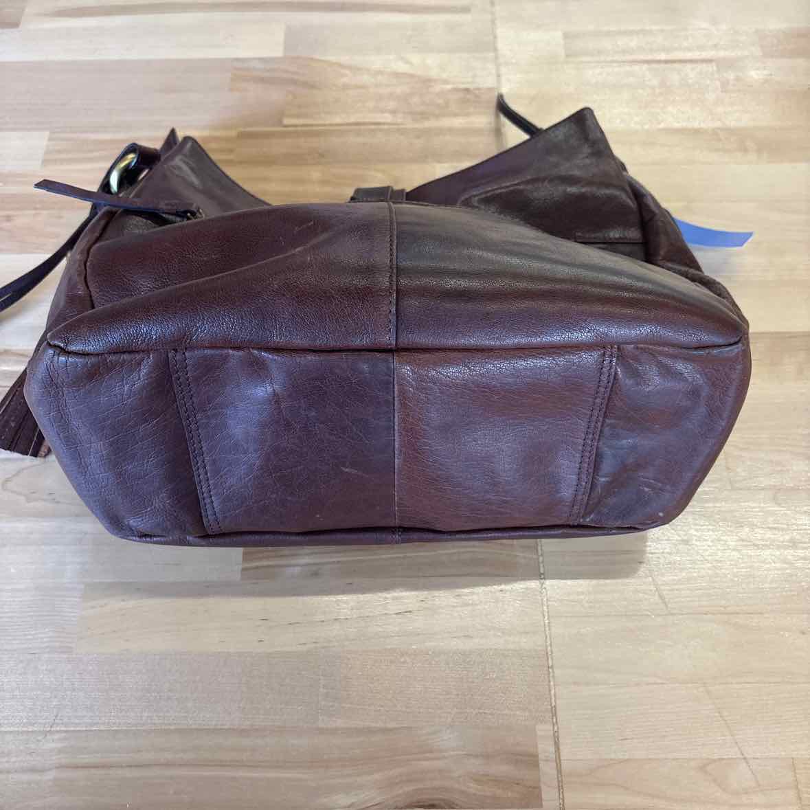 Diba True Brown Leather Handbag