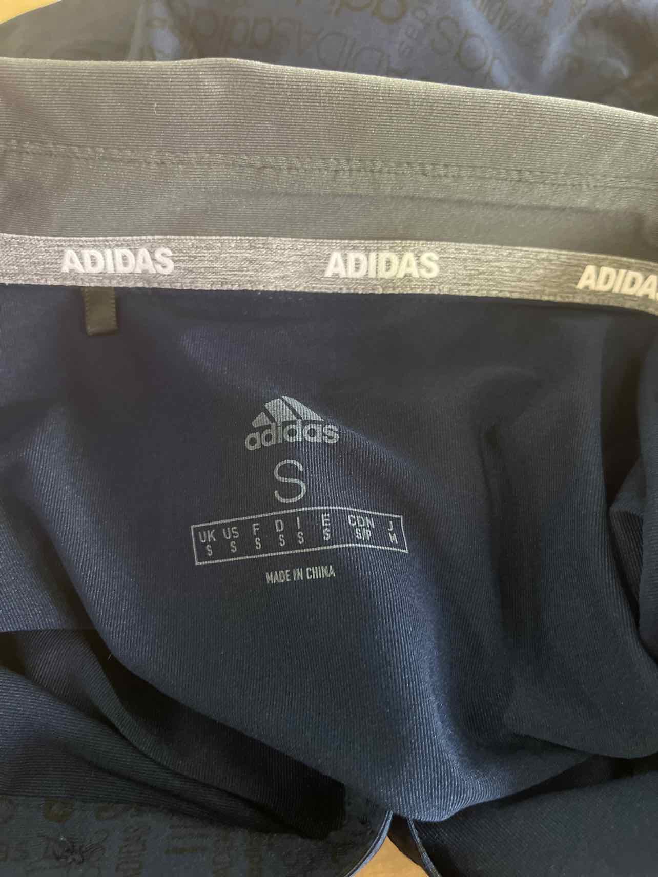 Adidas Size S Blue Preloved MENS Polo