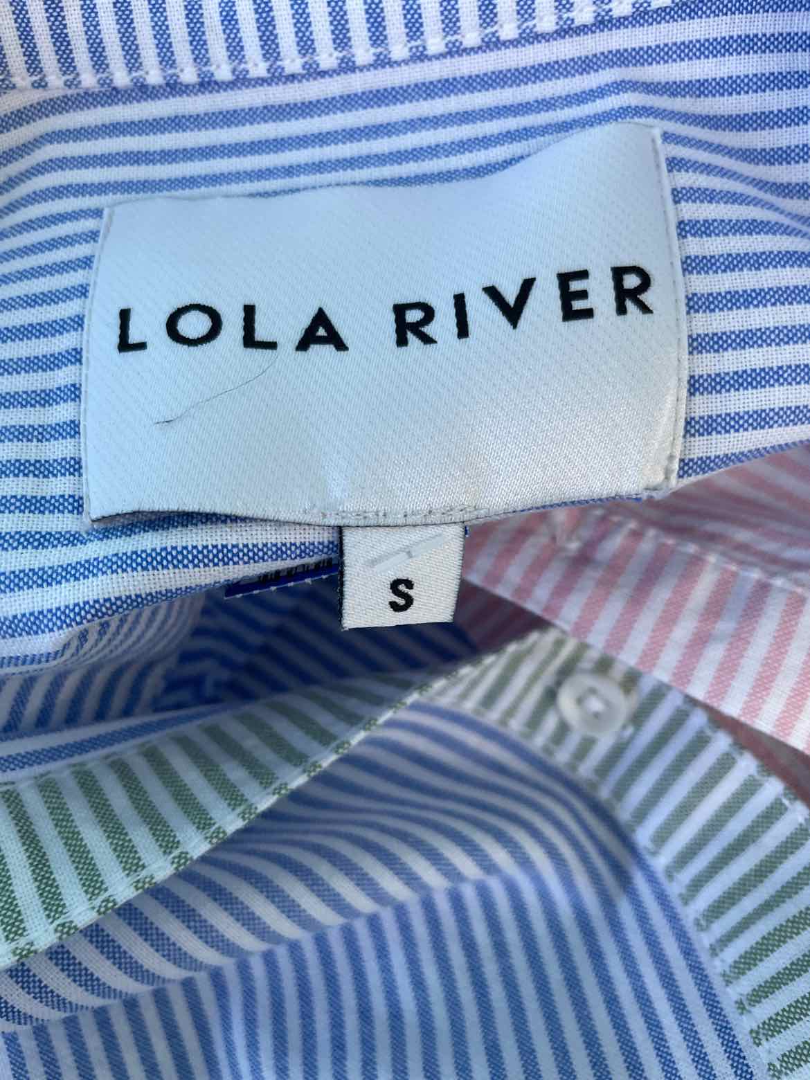 Lola River Size S Peach Blouse