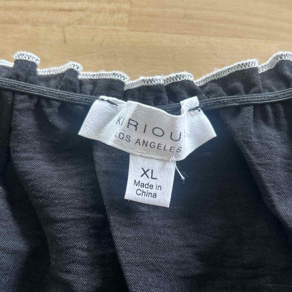 Kirious Size XL Black Preloved Sleeveless