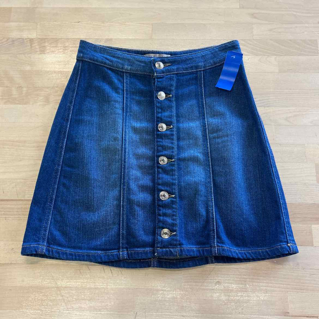 Guess Size 25 Blue Denim Preloved Skirt