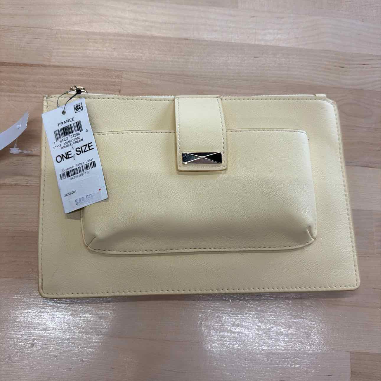 INC Cream Handbag