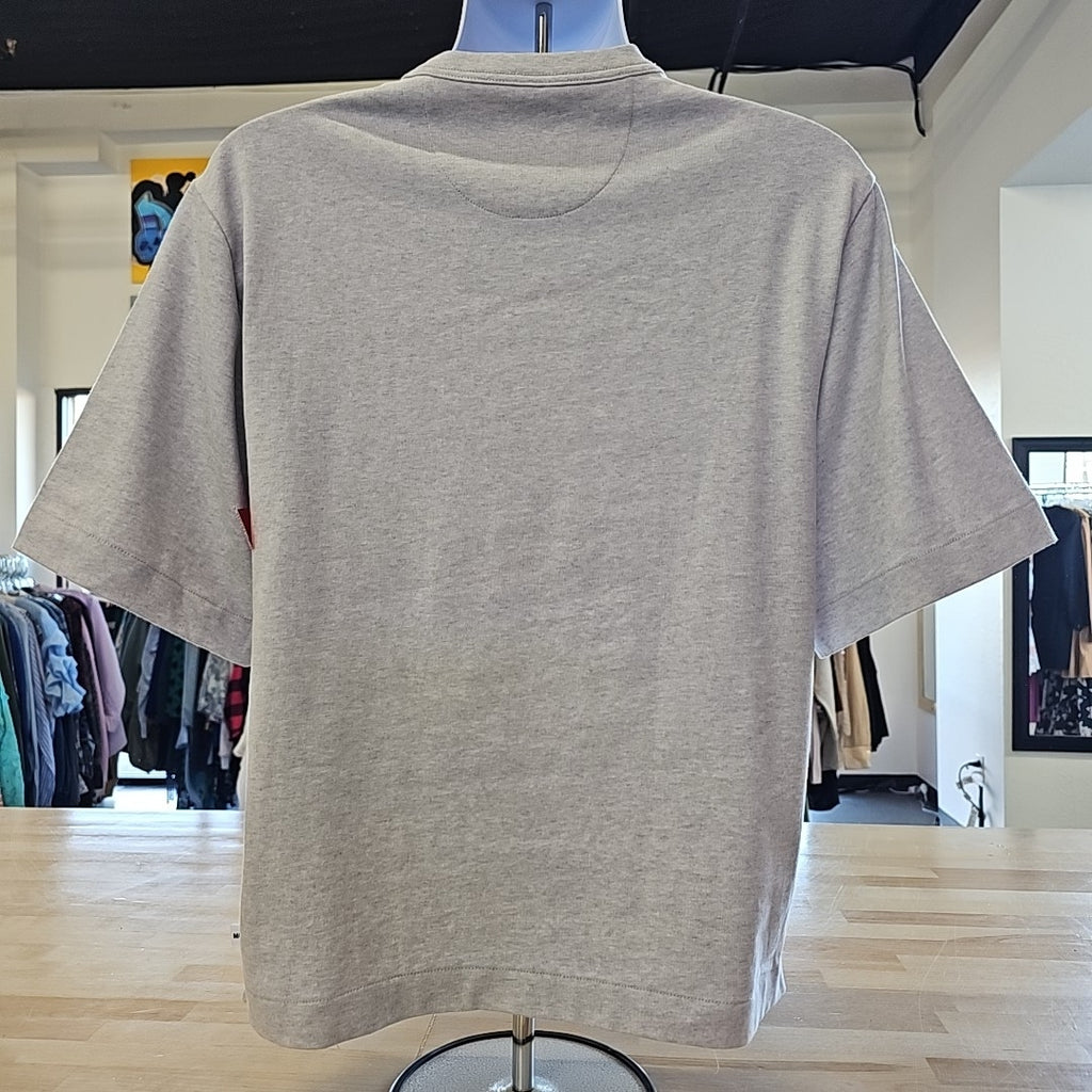Mode of One Men's Short-Sleeve Smile T-Shirt - Heather Gray