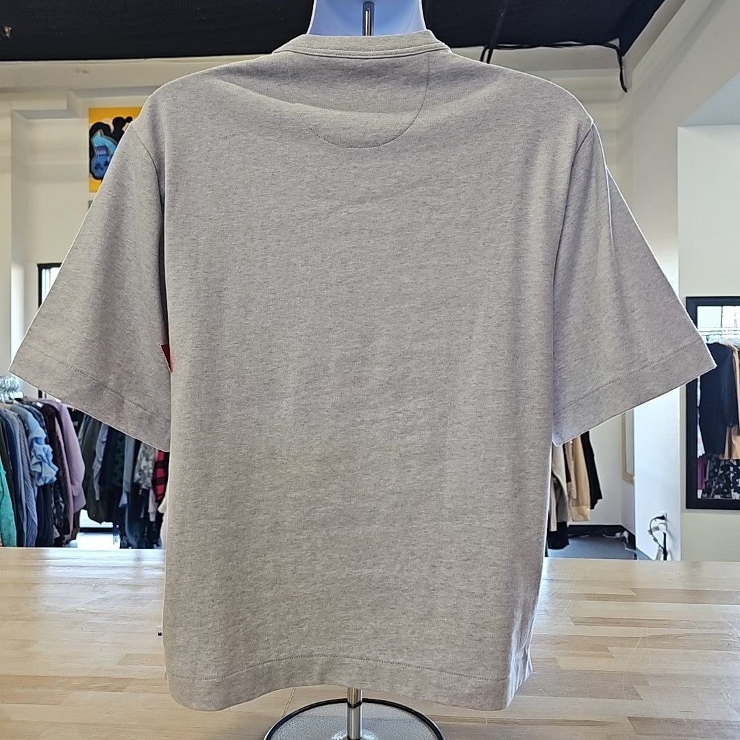 Mode of One Men's Short-Sleeve Smile T-Shirt - Heather Gray