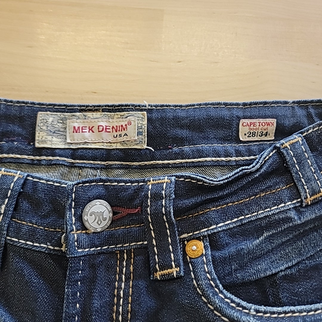 MEK Denim Size 28 Blue Shorts