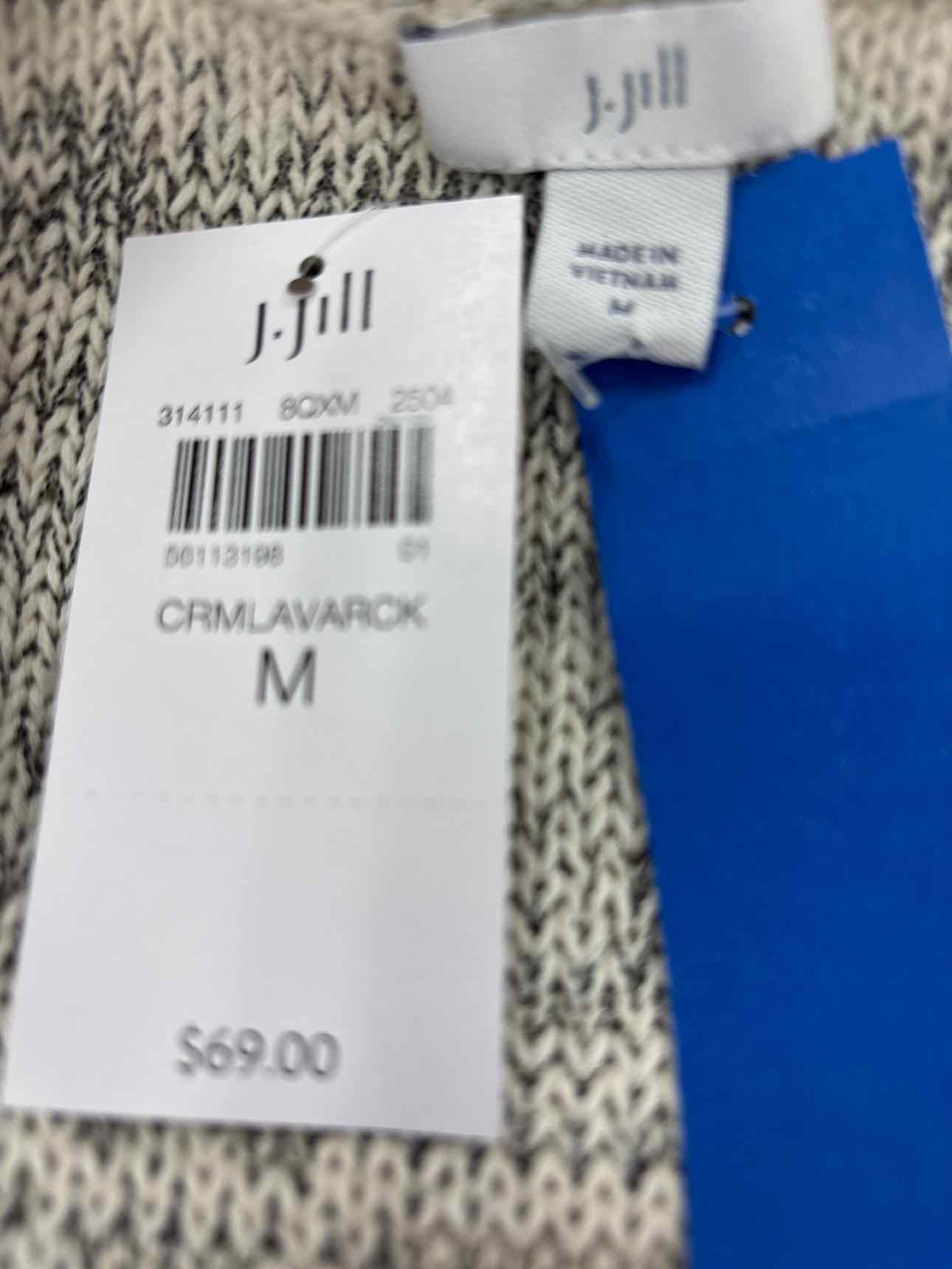 J Jill Size M Oatmeal Knit Knit Top