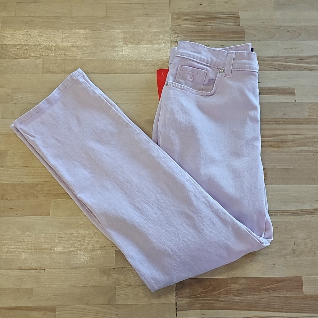 Gloria Vanderbilt Size 12 Pink Denim Preloved Jeans