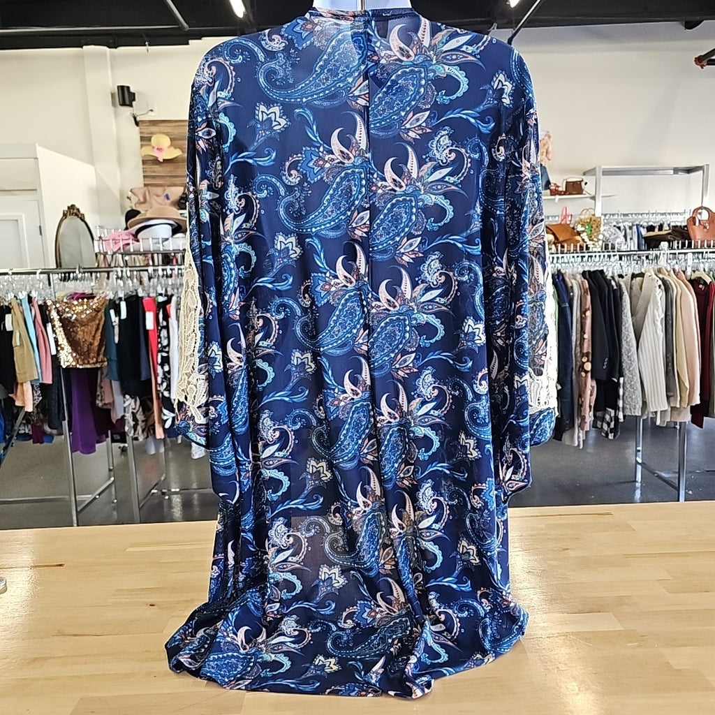 Ember Size M Blue Duster