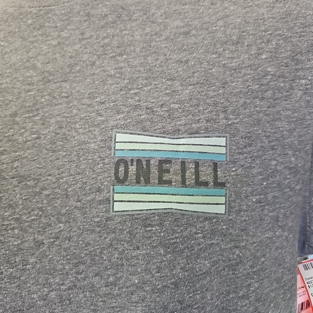 O'Neill Men's Working Stiff Graphic Tees - Heather Grey