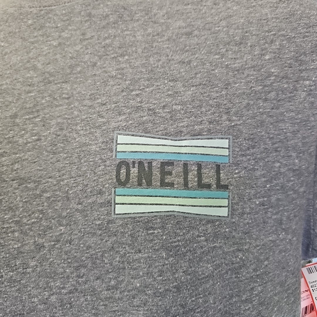 O'Neill Men's Working Stiff Graphic Tees - Heather Grey