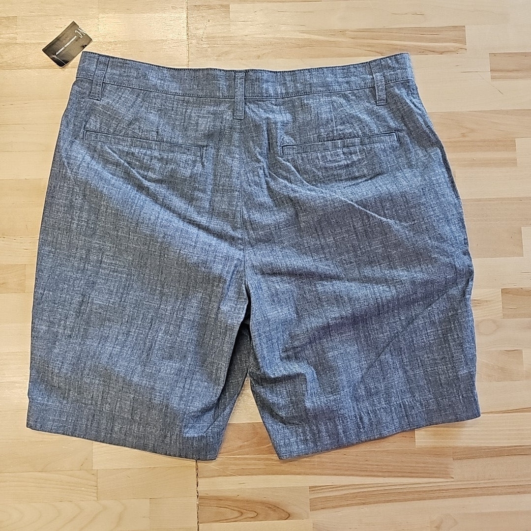 INC MENS Size 33 International Concepts Classic-Fit  8.5" Chambray Shorts
