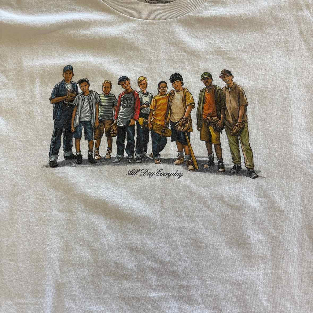 DGK Size L White Preloved MENS T-shirt