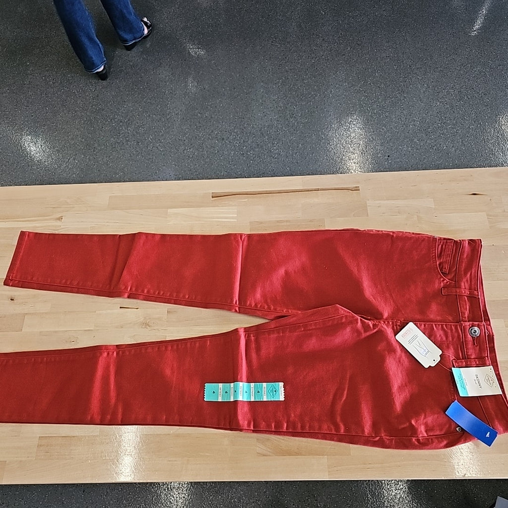 St John's Bay Size 4 Red Pants