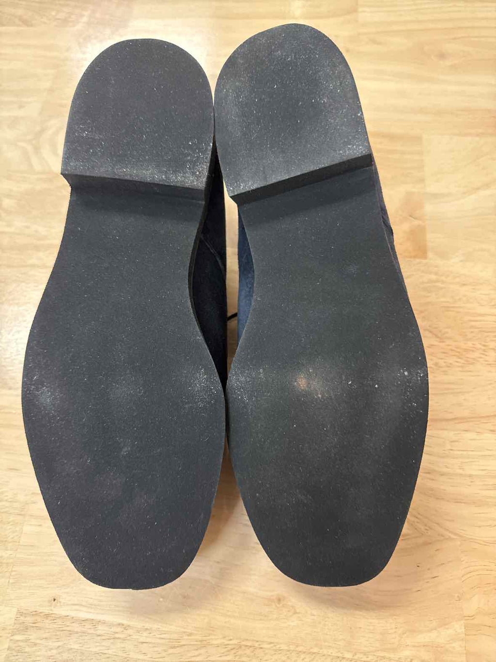 Hush Puppies Size 7.5 Blue Suede Shoes