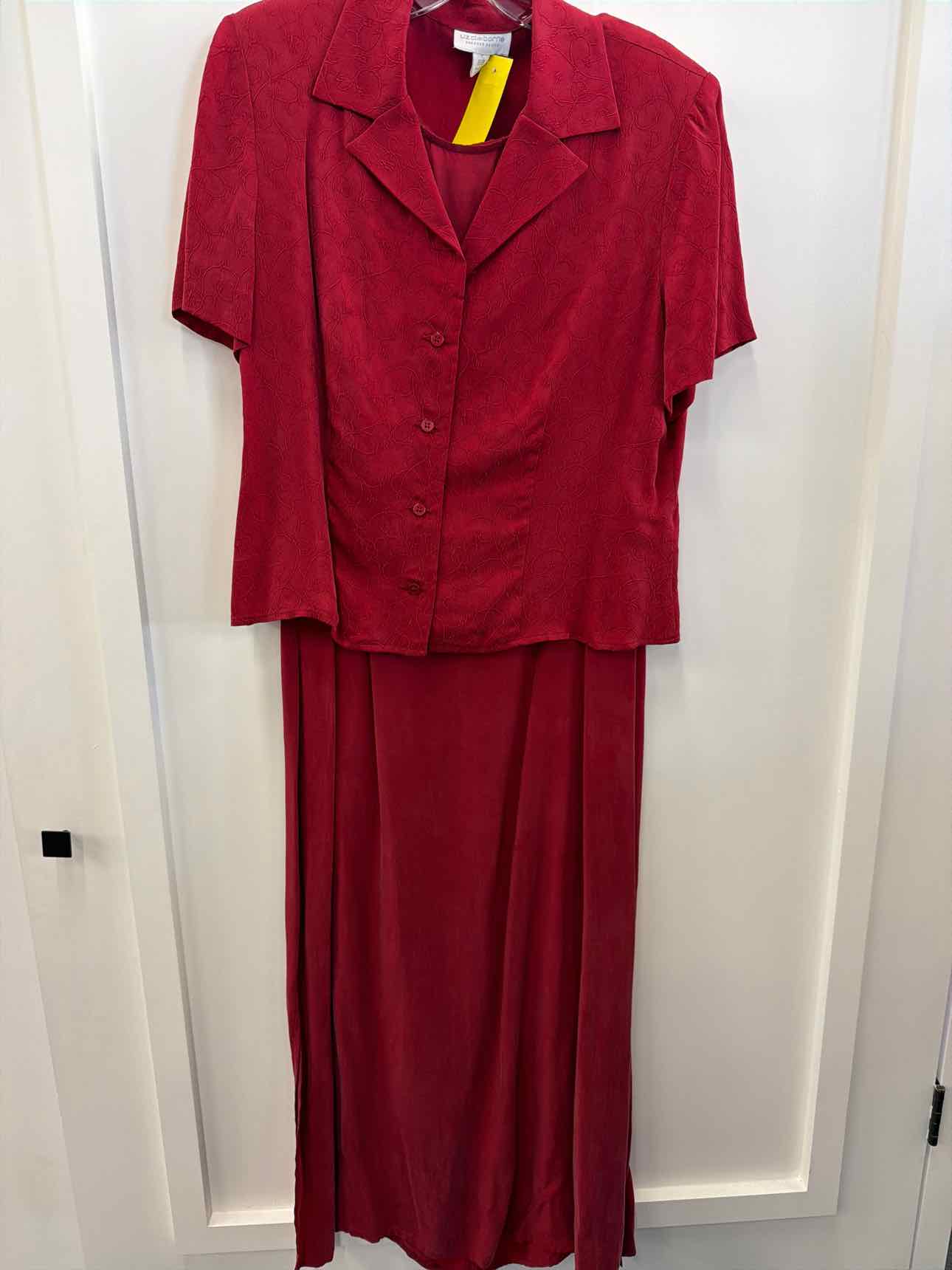 Liz Claiborne Size 10P Red Dress