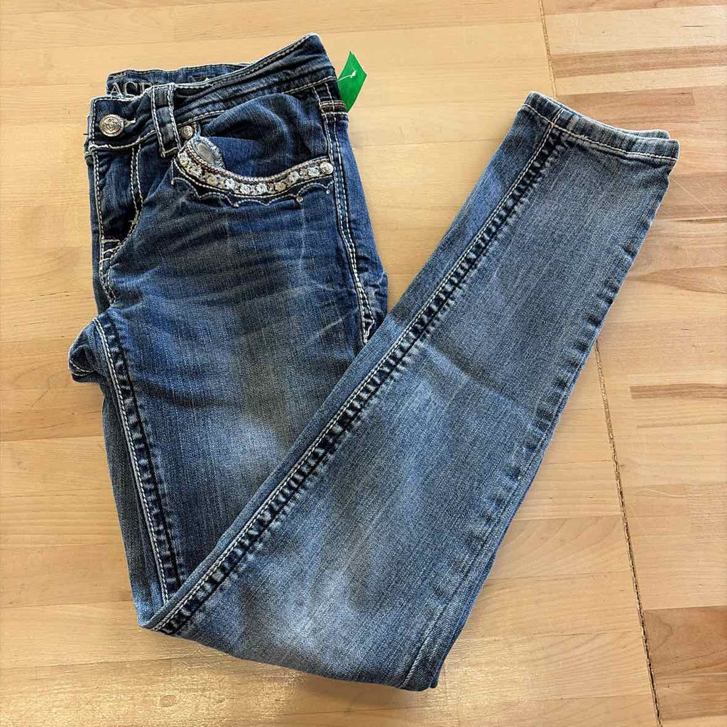 Grace in LA Size 26 Blue Denim Preloved Jeans