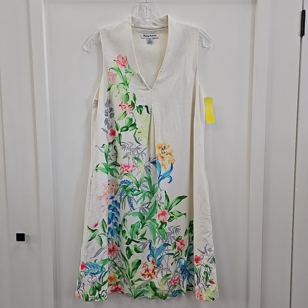 Tommy Bahama Size SP White Dress