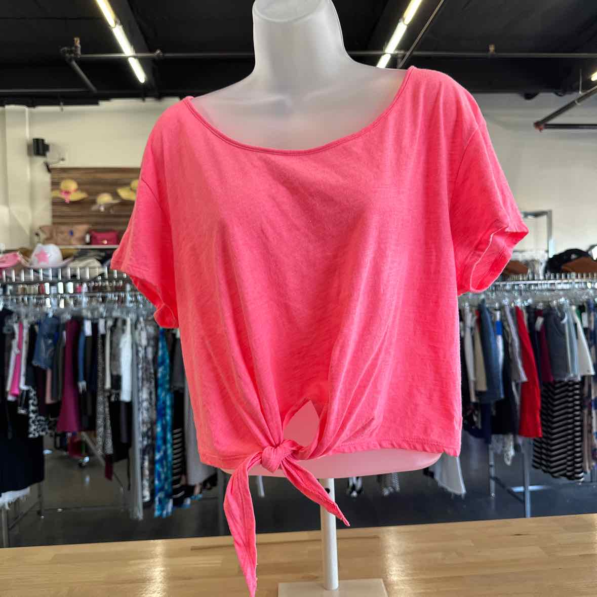 Pink Size S Pink Crop Top