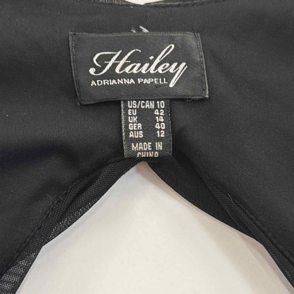 Hailey & Co Size 10 Black Preloved Dress