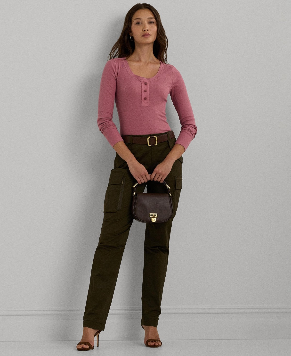 Ralph Lauren Size XXL Pink Long Sleeve