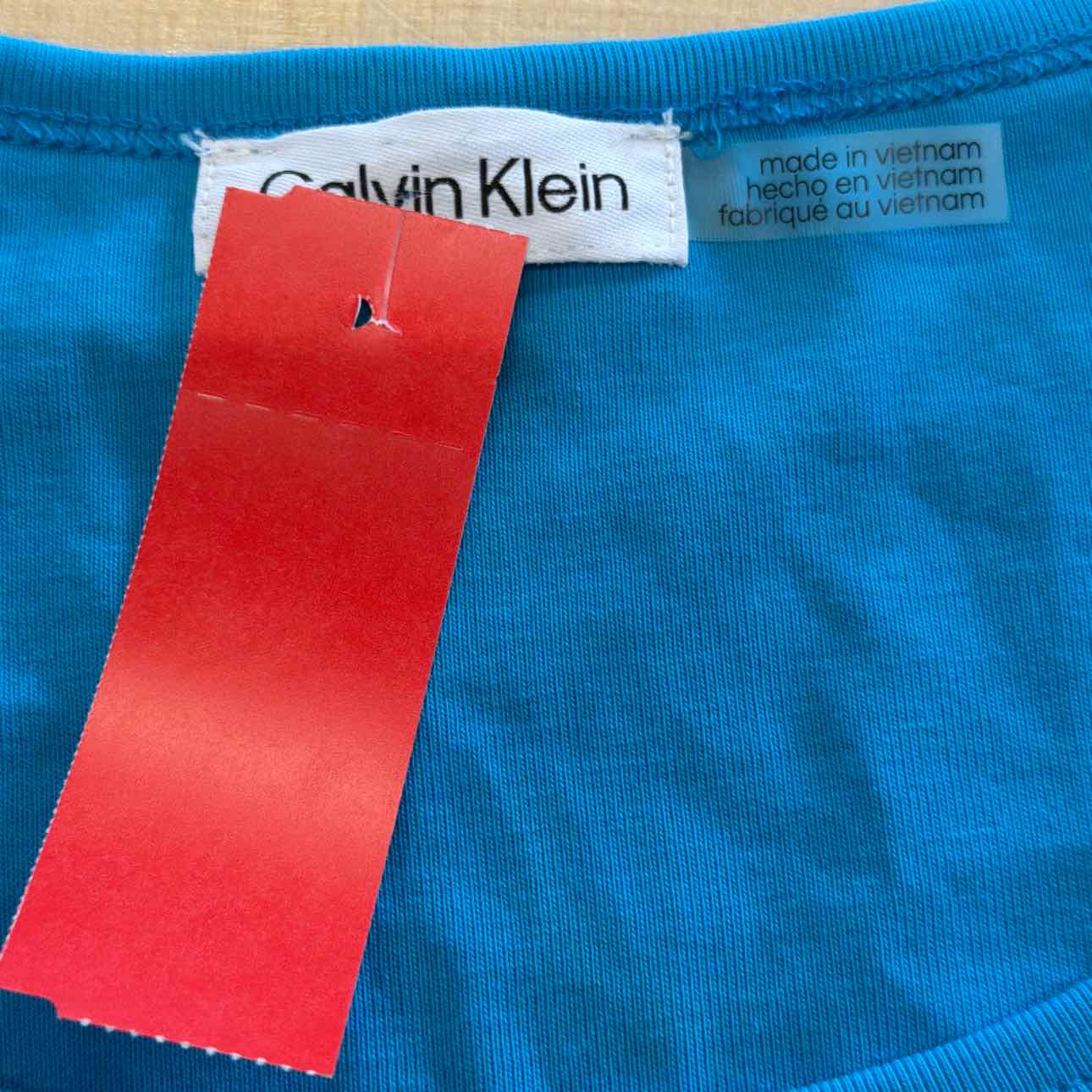 Calvin Klein Size 2X Blue New Blouse SS