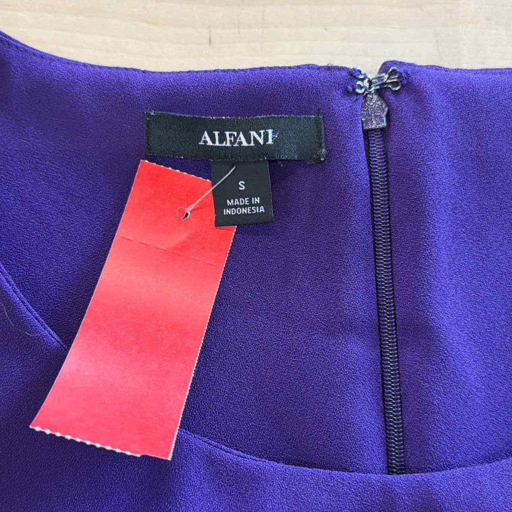 Alfani Size S Purple Preloved Blouse