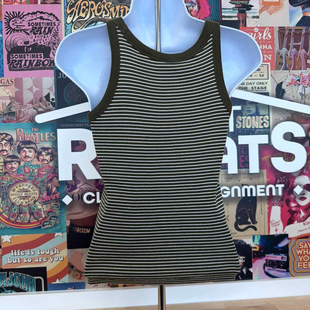 Levi's Size XS green white New Tank