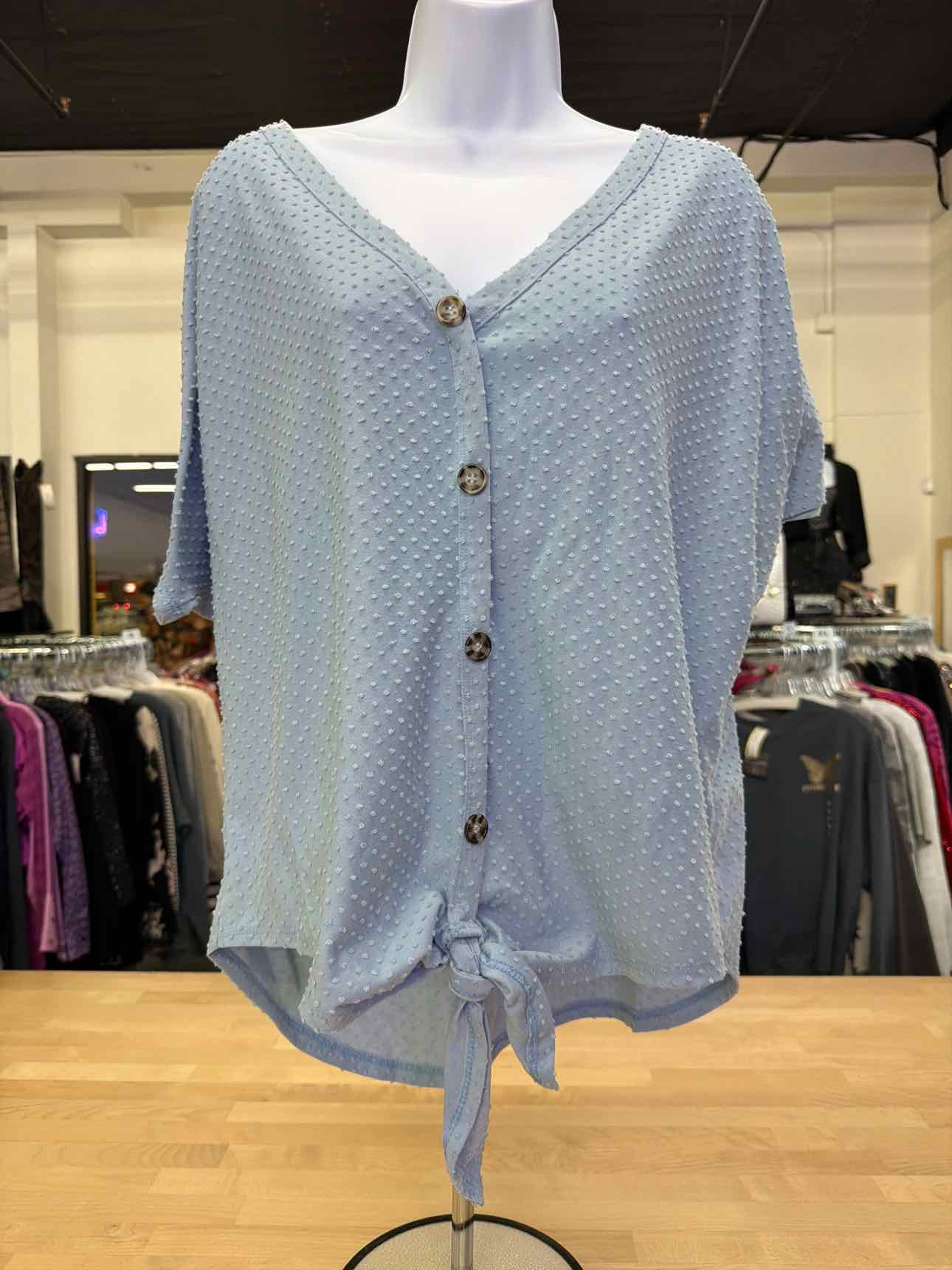 Misia Size L Blue Blouse
