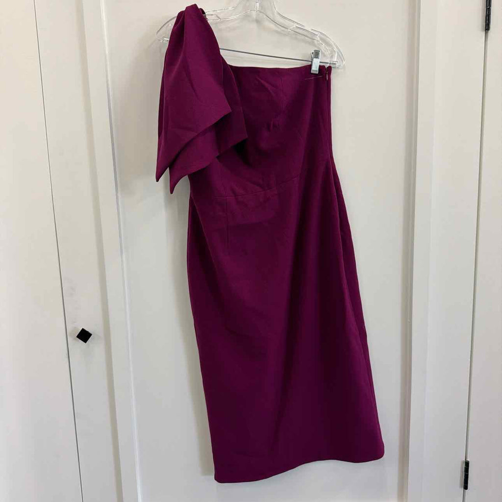 Dress The Population Size L Purple Preloved Dress