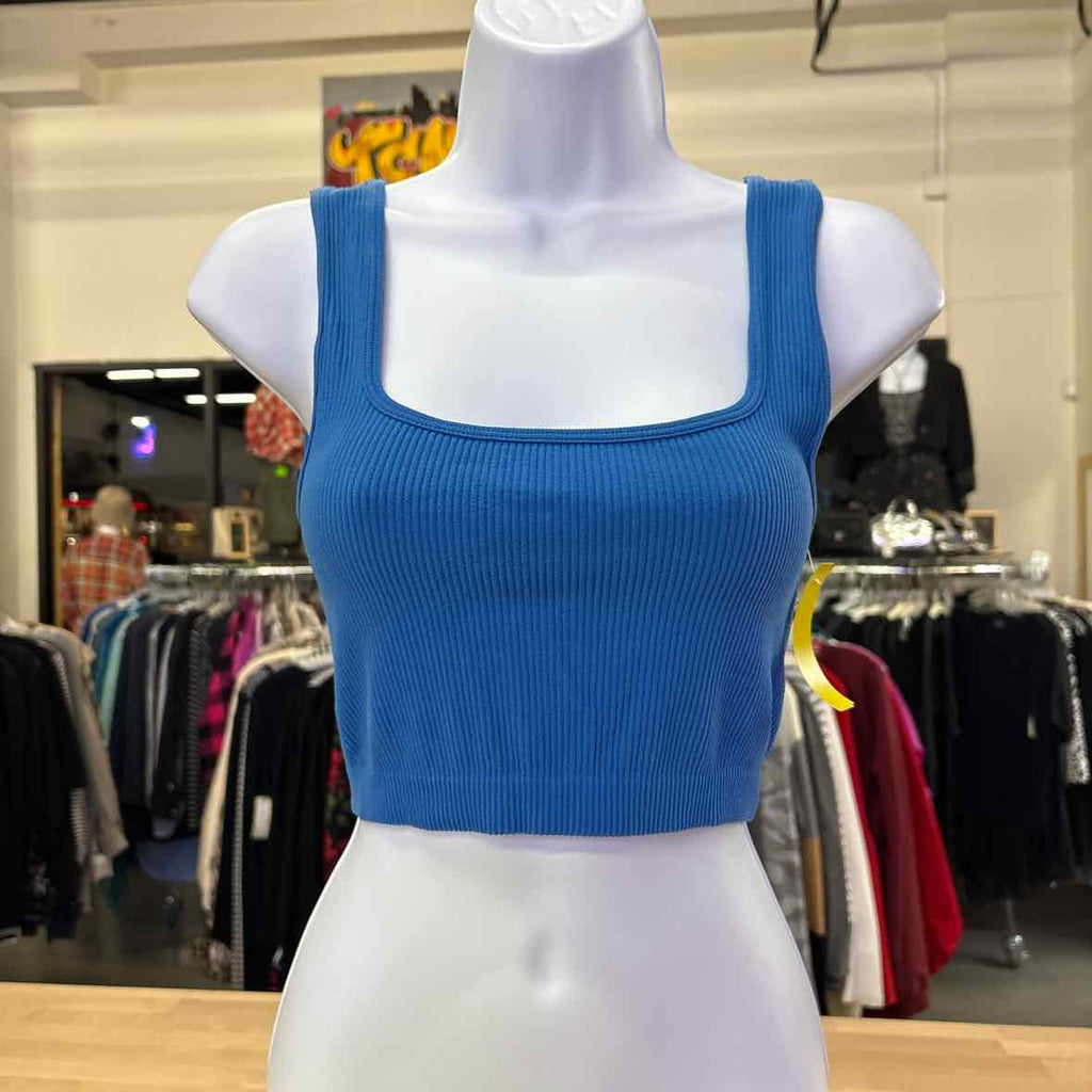 zara Size XS Blue Tank