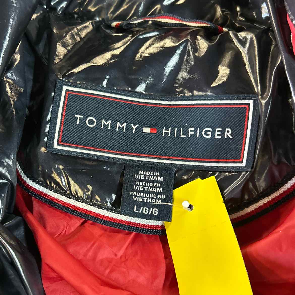 Tommy Hilfiger Size L Blue Red Preloved Jacket