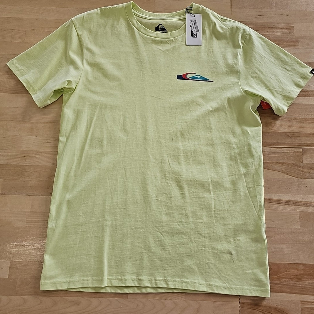 Quicksilver Size M Green New MENS T-shirt